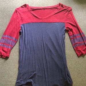 Rue 21 baseball t-shirt. Size small